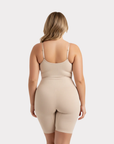 Body shorts sculptants sans couture FlexCurve™ — Support sans fil & Lissage complet du torse