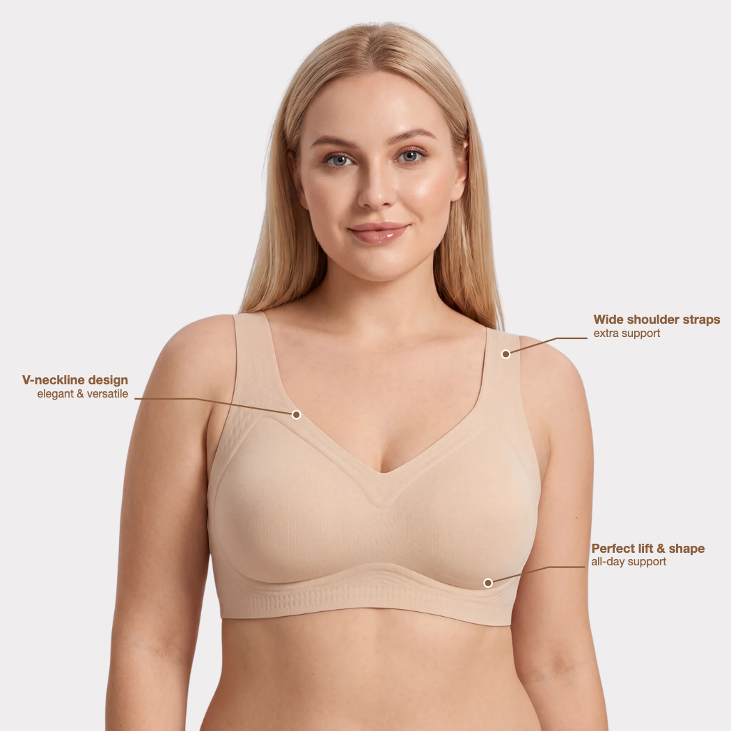 Soutien-gorge PureLift™ de Confort Sans Couture — Soutien Invisible &amp; Forme Naturelle