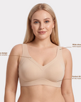 Soutien-gorge PureLift™ de Confort Sans Couture — Soutien Invisible & Forme Naturelle